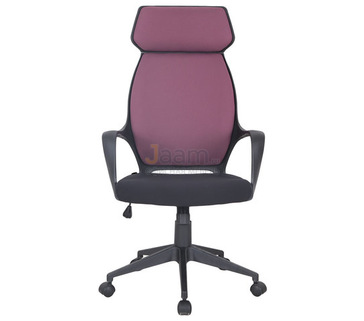 Кресло для руководителя Galaxy EX-519 черное/терракотовое