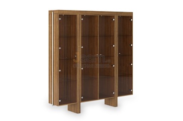 Кабинет руководителя Офисный шкаф со стеклянными дверьми DA2223 (Т)