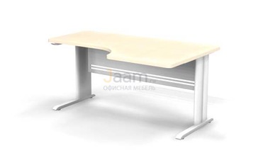 Мебель для персонала Стол эргономичный L-обр. каркасе правый B162М