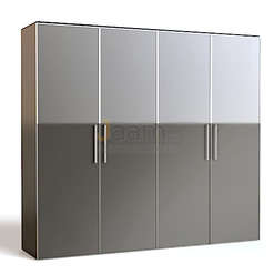 Кабинет руководителя Шкаф д.бумаг с гардеробом GALA ELLIB041 BLACK