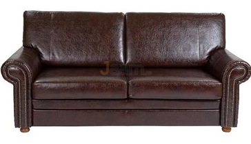 Офисный диван из экокожи Латте