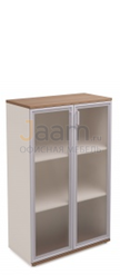 Кабинет руководителя Офисный шкаф для документов стеклянный PZ/D224