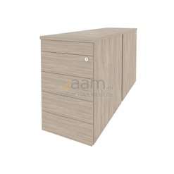 Мебель для персонала Офисная тумба приставная/опорная O.TPO-2.7 TIP