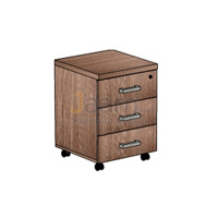 Кабинет руководителя Офисная тумба мобильная с замком ПР401