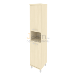 Кабинет руководителя Офисный шкаф высокий узкий правый KSU-1.5 Пр